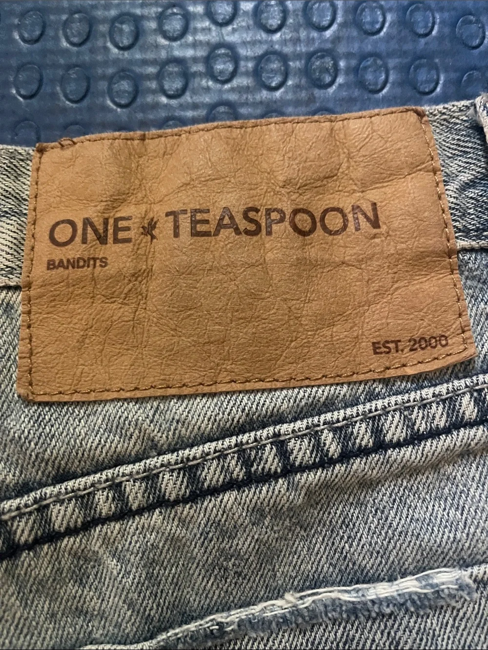 One teaspoon denim shorts, bandit size 22